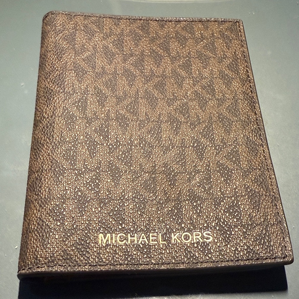 Michael Kors Dark Brown Key & Card Holder